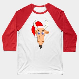 Christmas Ox Baseball T-Shirt